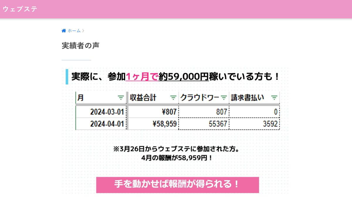 ウェブステ丨大舘美聖(株式会社レオ)は、<font color="#ff1e00">怪しいビジネスなのか！？</font><b><span class="sc_marker">評判・実態・登録前に必ず知るべき真実とは？</span></b>